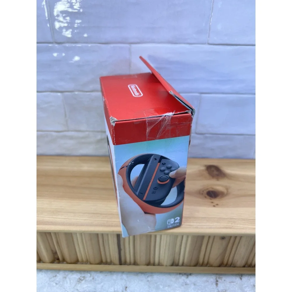 Nintendo Switch Joy-Con Wheel Set of 2 Steering Wheel Accessories Blue‎ Red